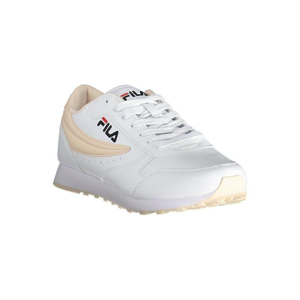 Fila White Polyethylene Women Sneaker - Hilstor