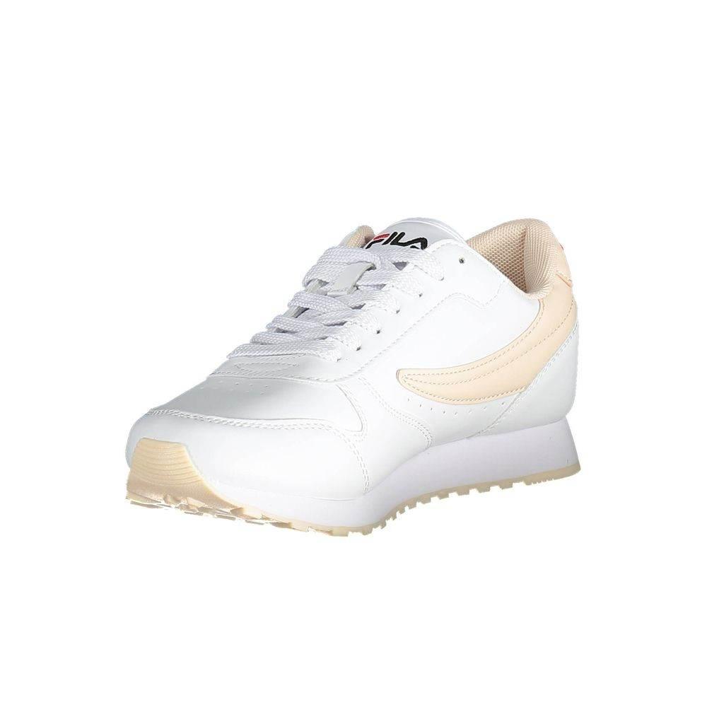 Fila White Polyethylene Women Sneaker - Hilstor