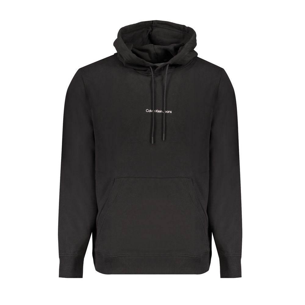 Calvin Klein Black Cotton Sweater - Hilstor