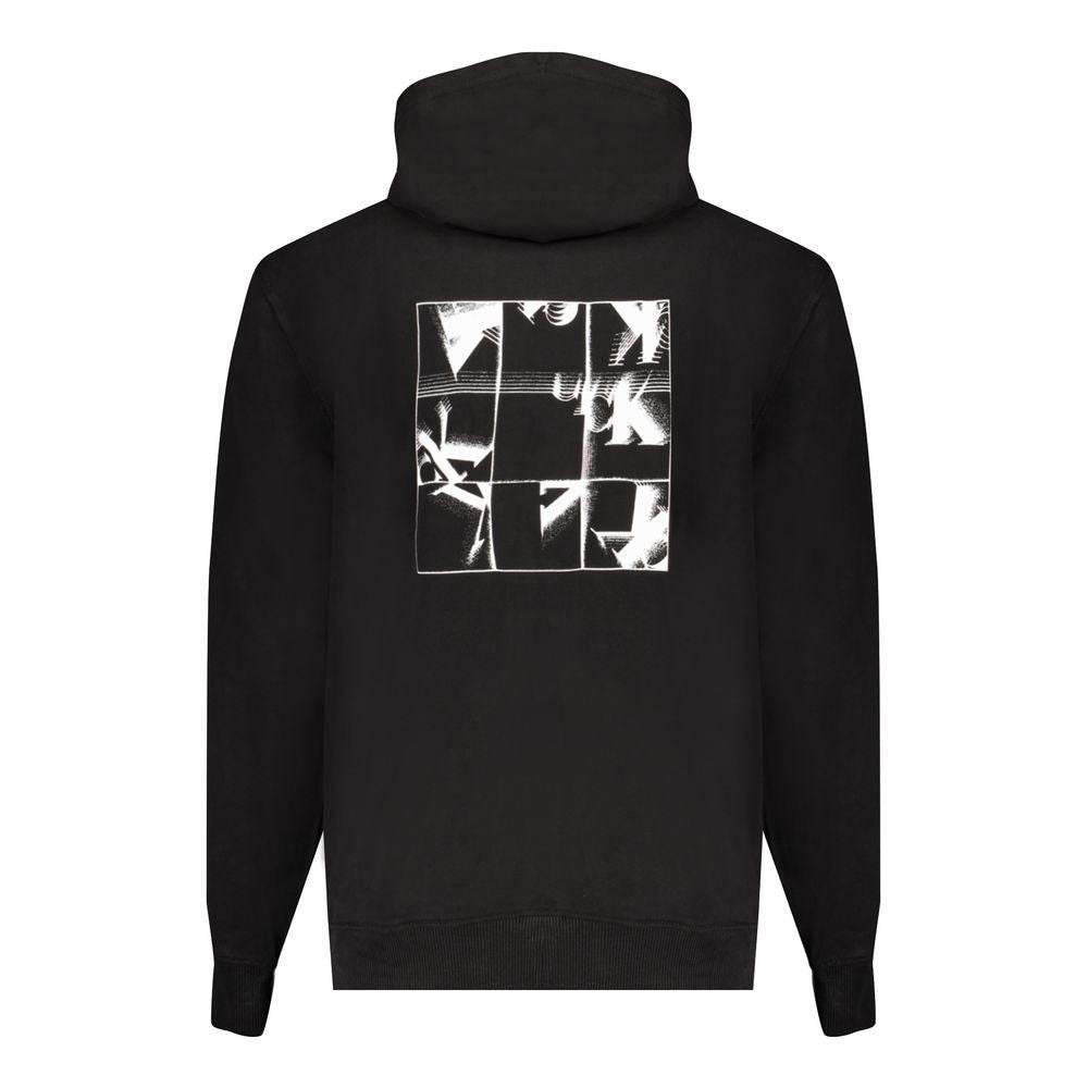 Calvin Klein Black Cotton Sweater - Hilstor