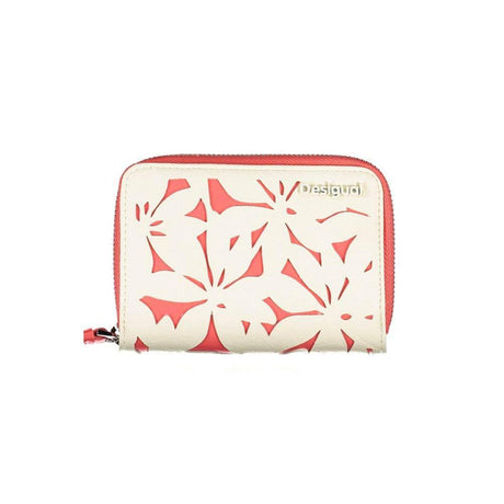 Desigual White Polyethylene Wallet - Hilstor