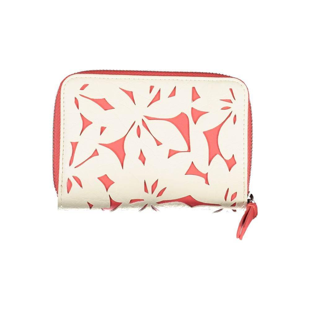Desigual White Polyethylene Wallet - Hilstor