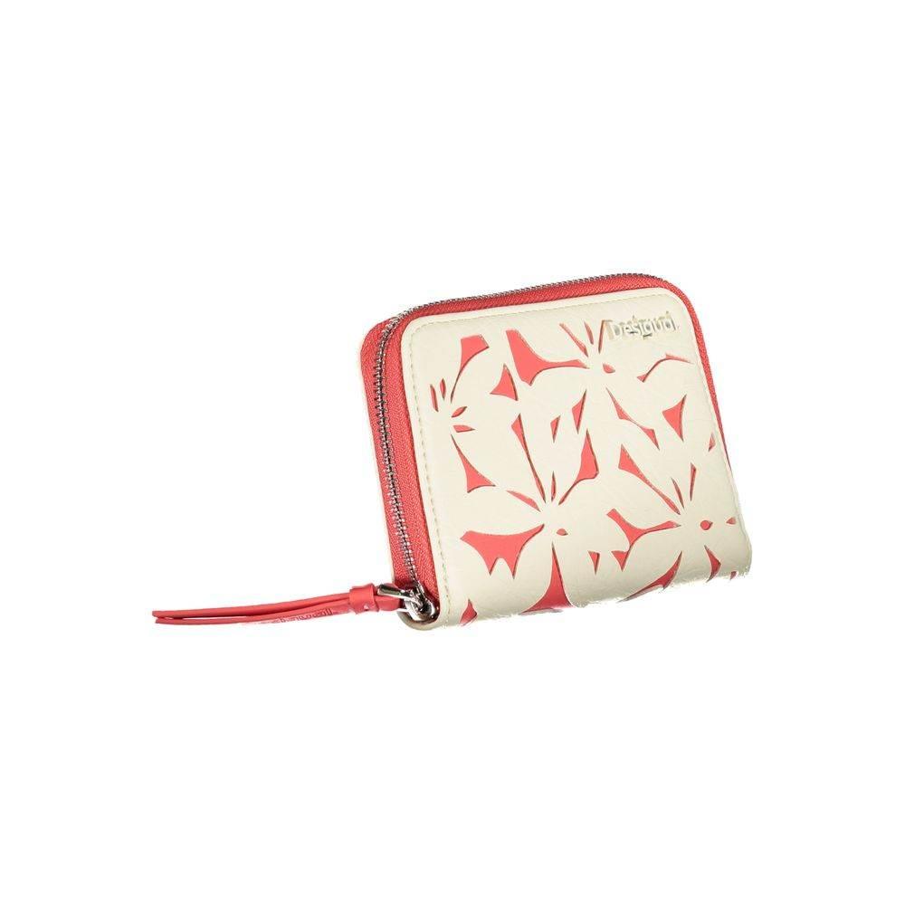 Desigual White Polyethylene Wallet - Hilstor