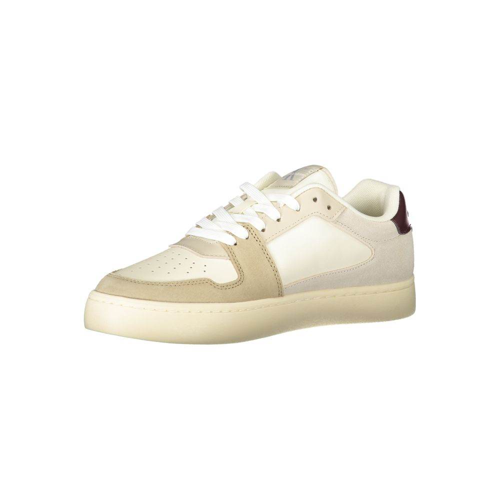 Calvin Klein Beige Polyester Sneaker til mænd