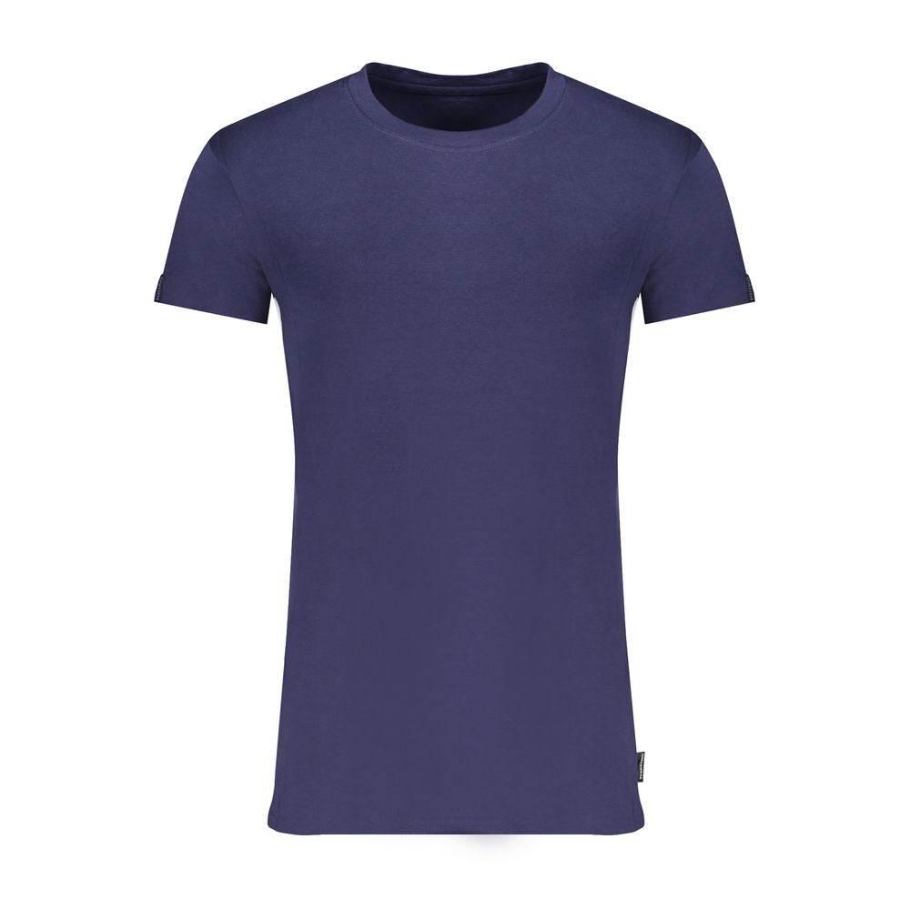 Gaudi Blue Cotton T-Shirt - Hilstor