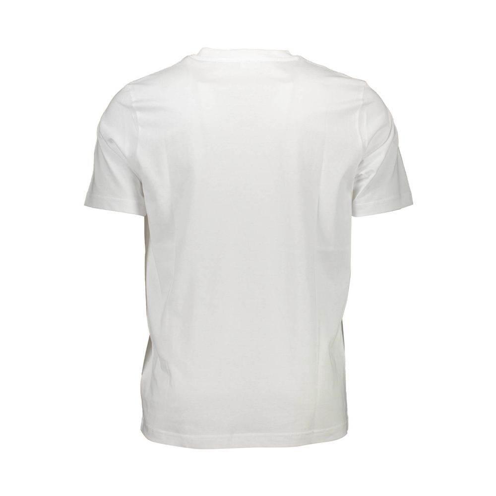Diesel White Cotton Men T-Shirt - Hilstor