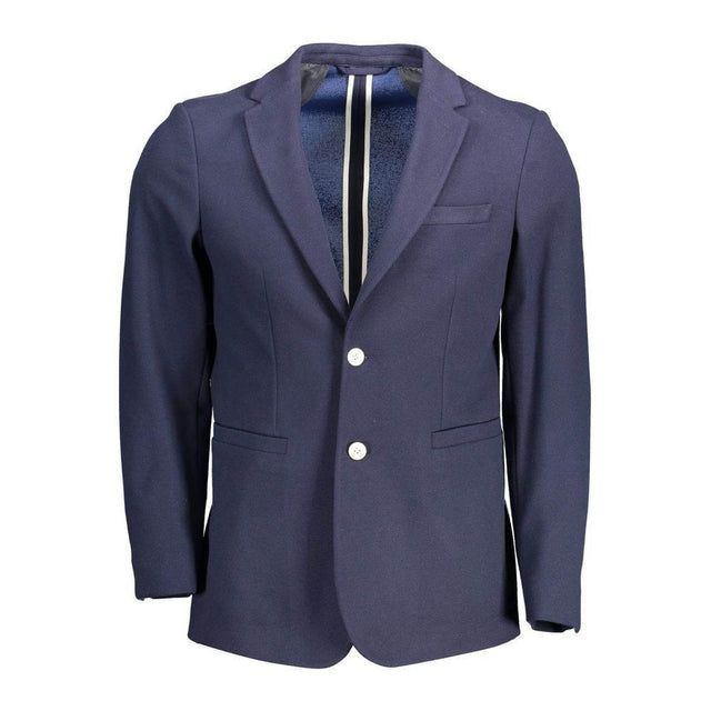 Gant Blue Polyester Men Jacket - Hilstor