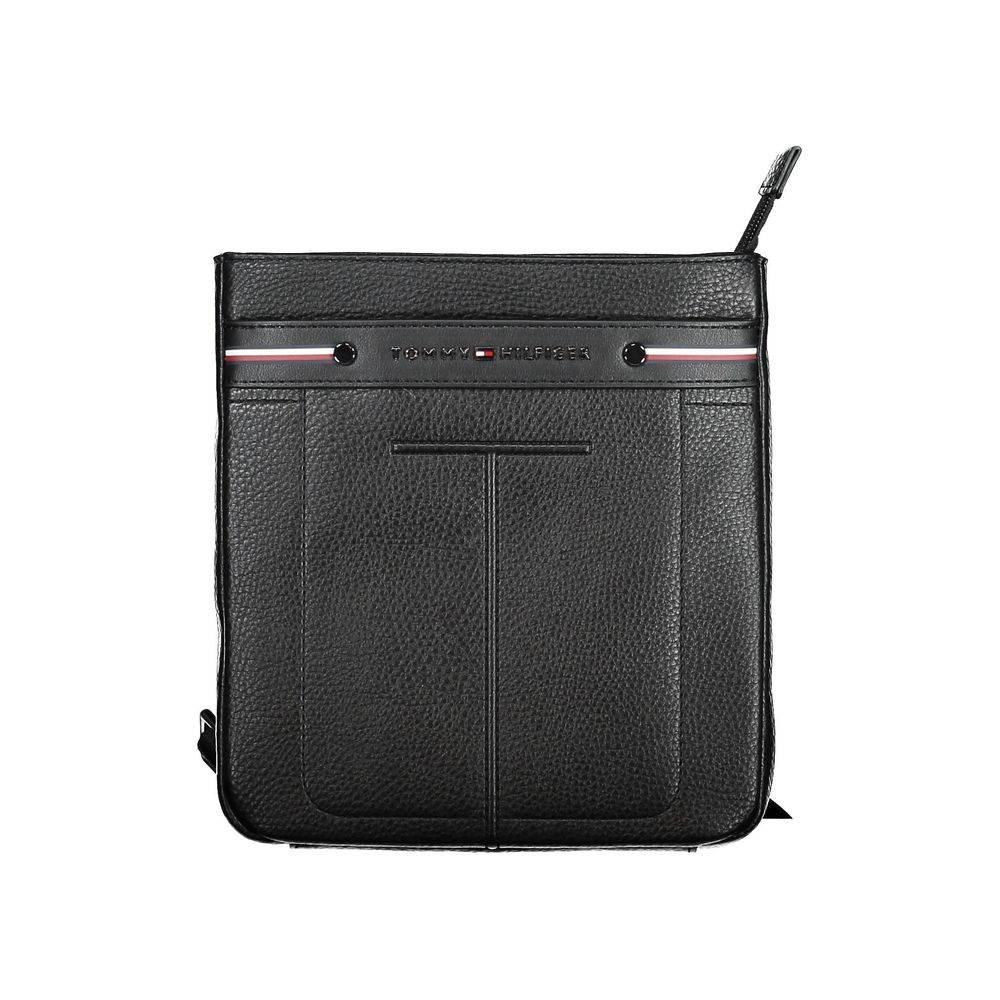 Tommy Hilfiger Black Polyethylene Men Shoulder Bag - Hilstor