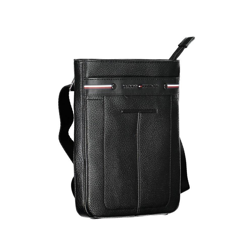 Tommy Hilfiger Black Polyethylene Men Shoulder Bag - Hilstor