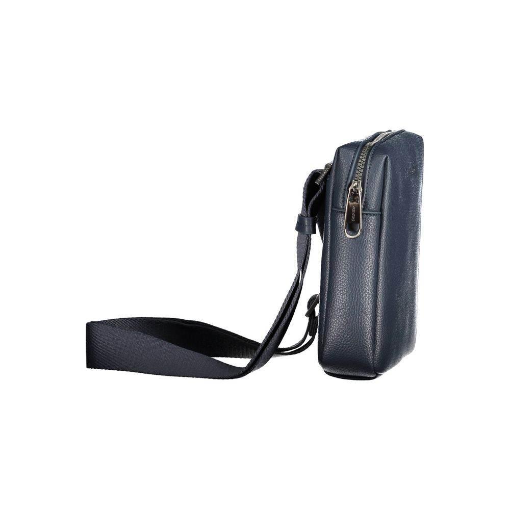 Calvin Klein Blue Polyester Men Shoulder Bag - Hilstor