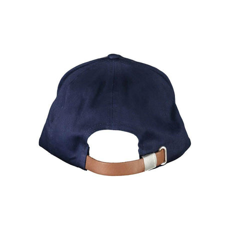 La Martina Blue Cotton Hats & Cap - Hilstor