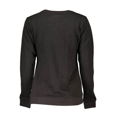 Cavalli Class Black Cotton Sweater - Hilstor