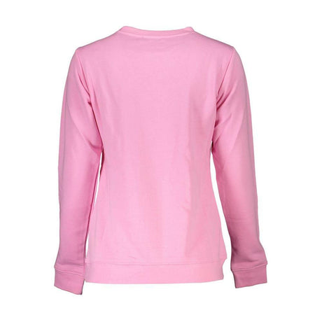 Cavalli Class Pink Cotton Sweater - Hilstor
