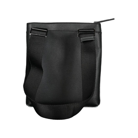 Calvin Klein Elegant Black Shoulder Bag with Contrasting Details - Hilstor