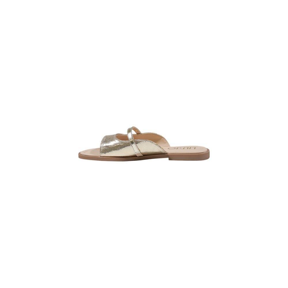 Liu Jo Gold Polyethylene Sandal - Hilstor