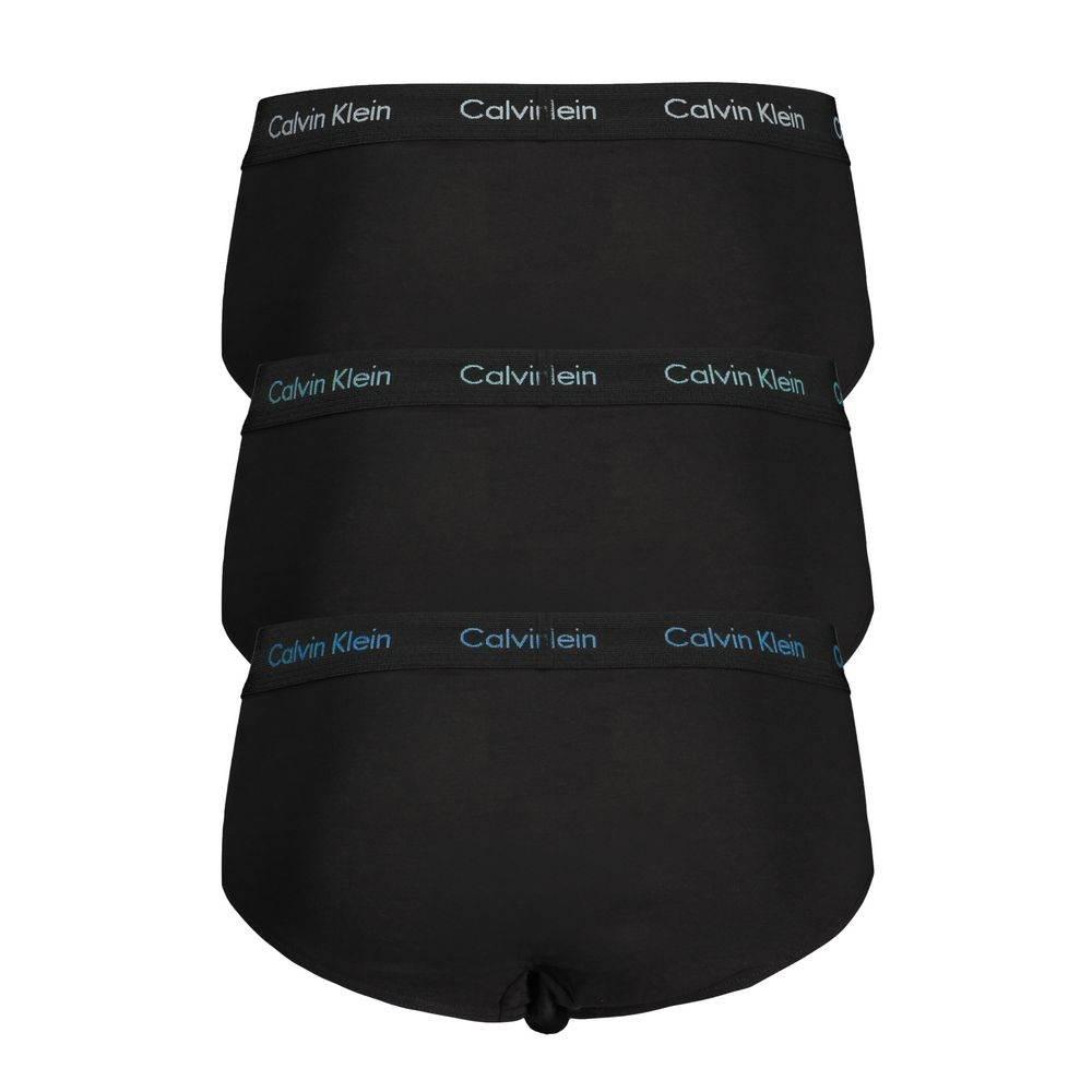 Calvin Klein Black Cotton Underwear - Hilstor