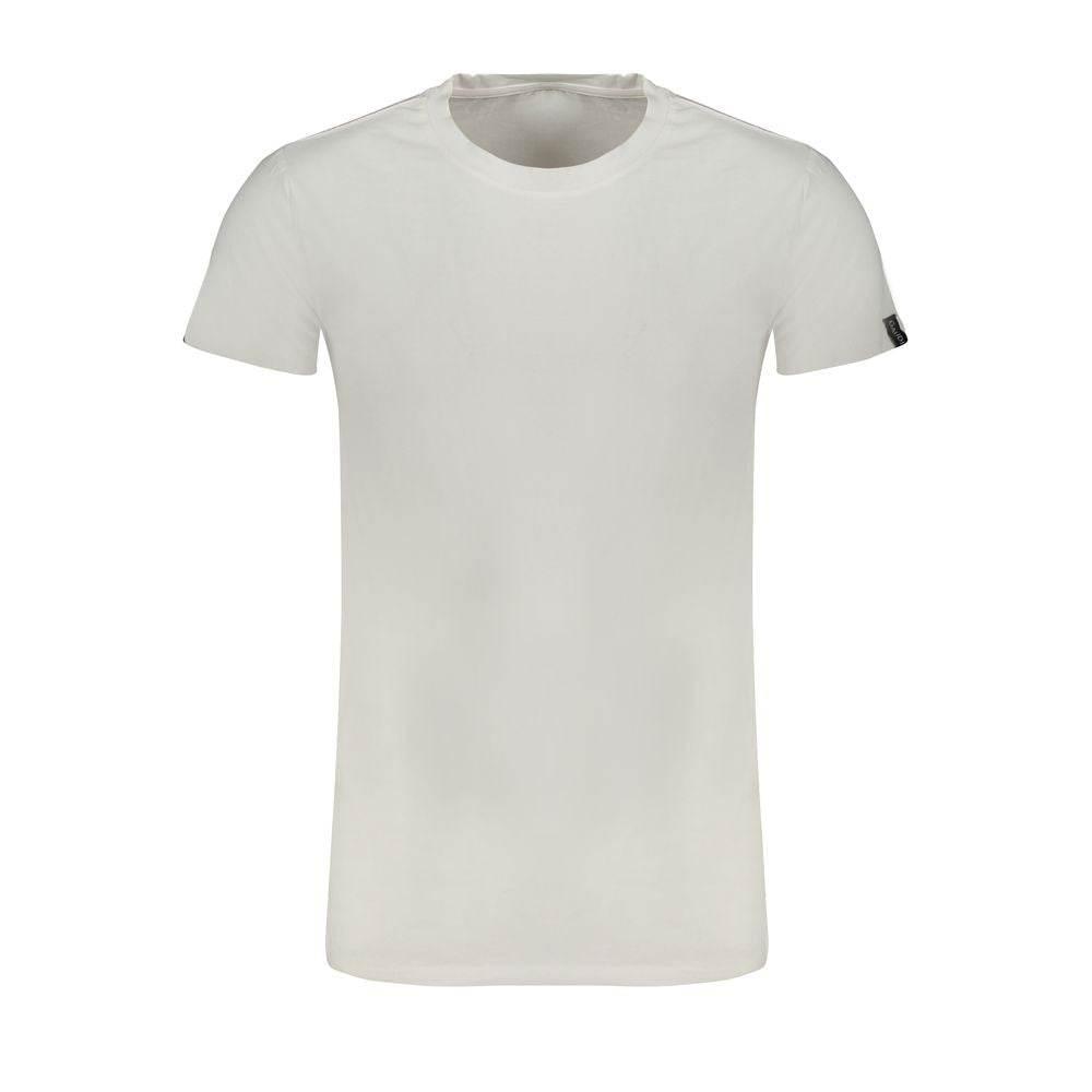 Gaudi White Cotton T-Shirt - Hilstor