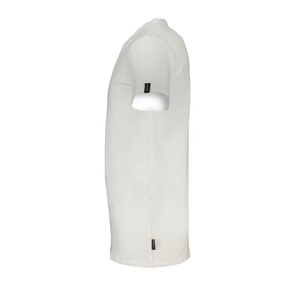 Gaudi White Cotton T-Shirt - Hilstor