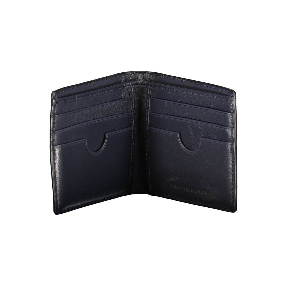 Tommy Hilfiger Black Leather Wallet - Hilstor