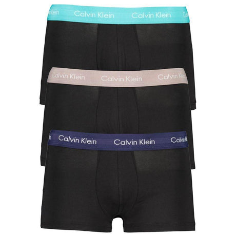 Calvin Klein Black Cotton Underwear - Hilstor