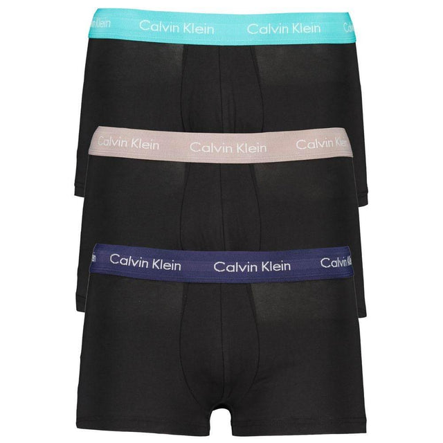 Calvin Klein Black Cotton Underwear - Hilstor