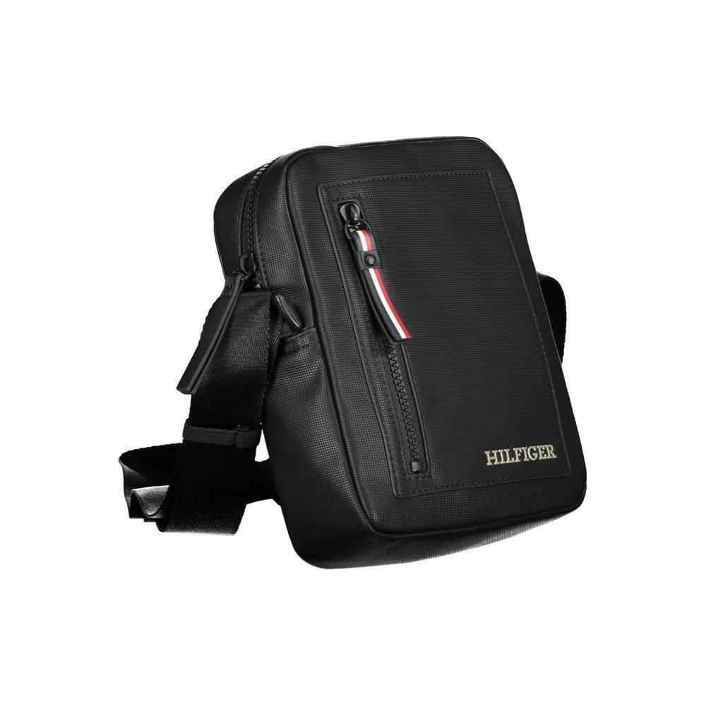 Tommy Hilfiger Black Polyethylene Shoulder Bag - Hilstor