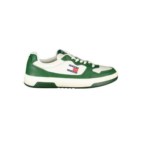 Tommy Hilfiger White Leather Men Sneaker - Hilstor