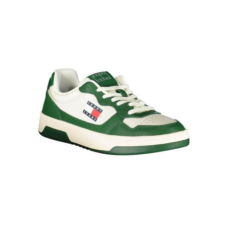 Tommy Hilfiger White Leather Men Sneaker - Hilstor