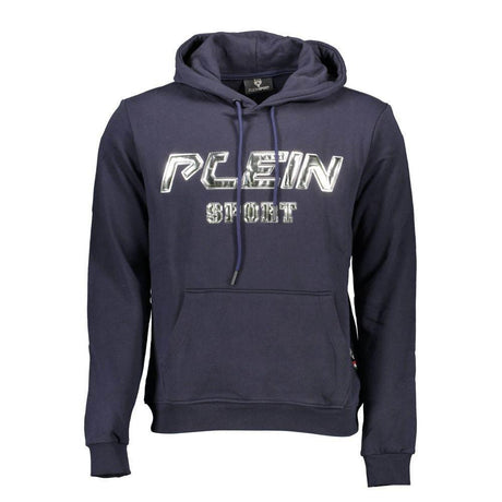 Plein Sport Blue Cotton Men Sweater - Hilstor