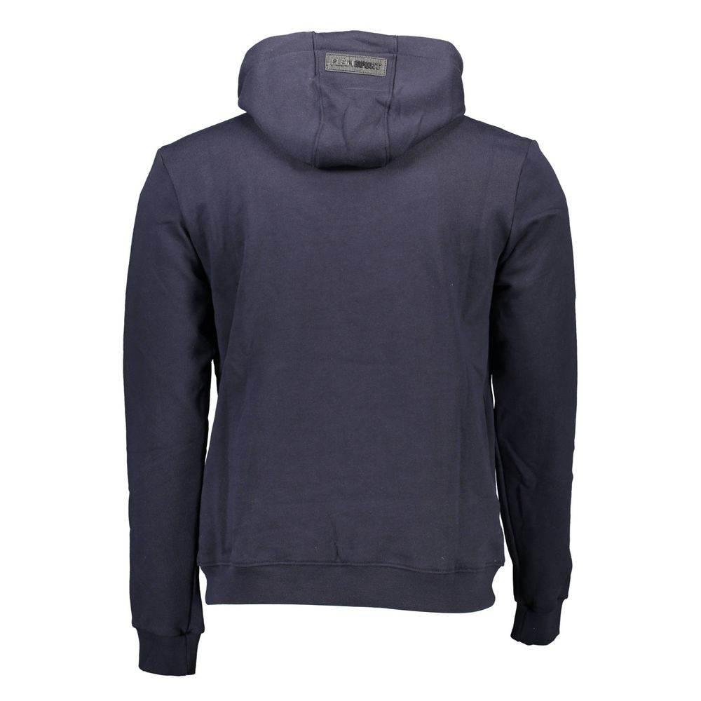 Plein Sport Blue Cotton Men Sweater - Hilstor