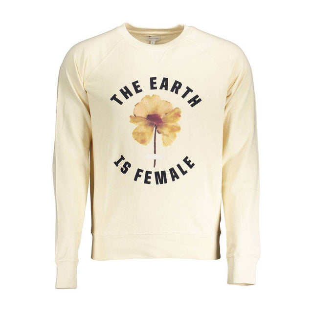 Gant Beige Cotton Men Sweater - Hilstor