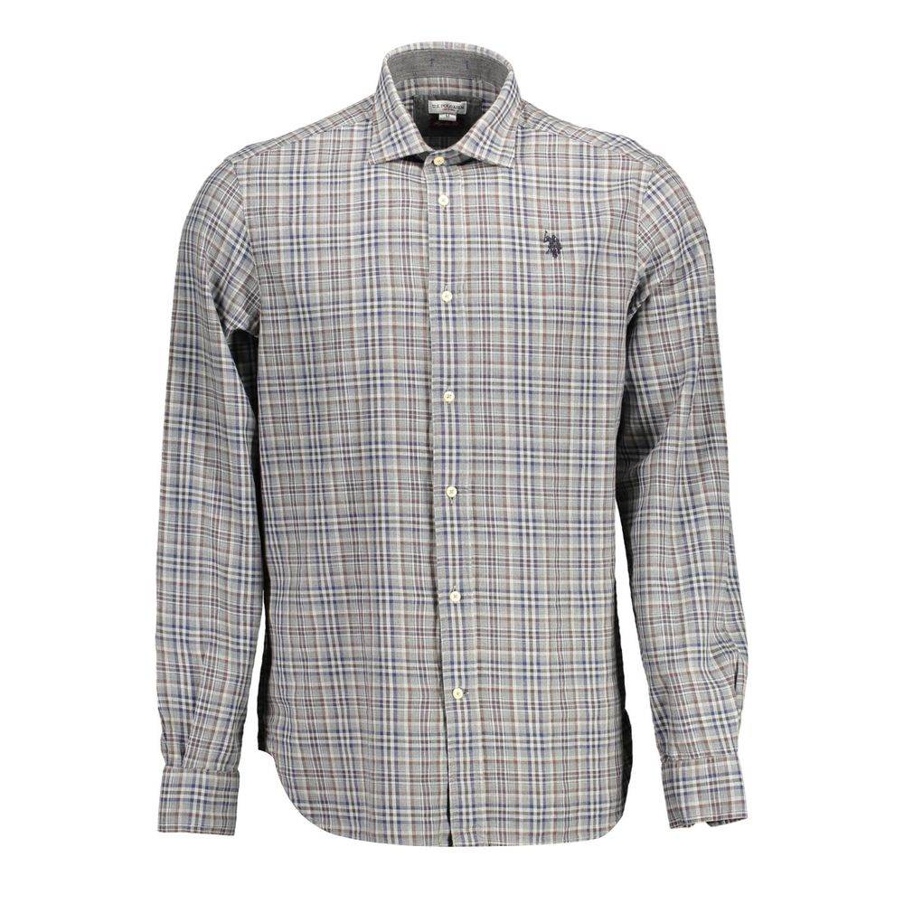 U.S. POLO ASSN. Brown Cotton Men Shirt - Hilstor