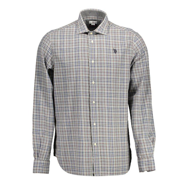 U.S. POLO ASSN. Brown Cotton Men Shirt - Hilstor