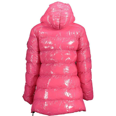 U.S. POLO ASSN. Pink Polyester Women Jacket - Hilstor