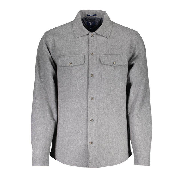 Gant Brown Cotton Men Shirt - Hilstor