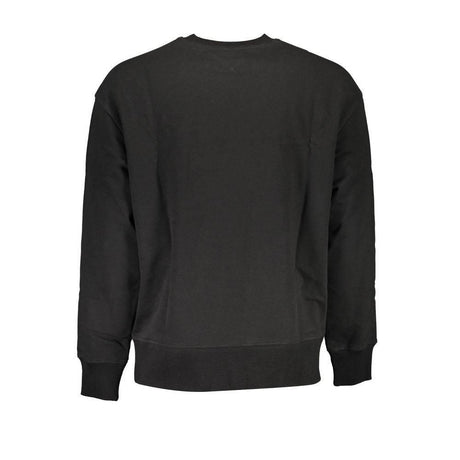 Tommy Hilfiger Black Cotton Men Sweater - Hilstor