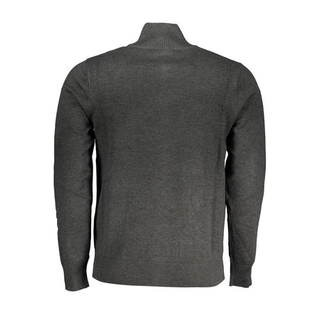 U.S. Grand Polo Brown Nylon Men Cardigan