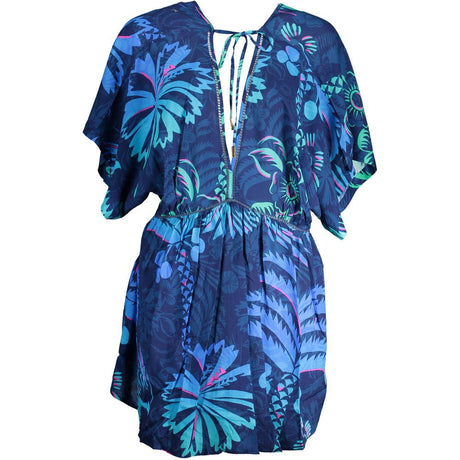 Desigual Blue Cotton Women Dress