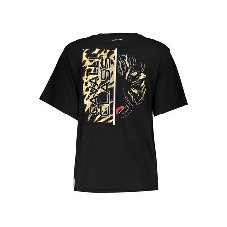 Cavalli Class Black Cotton Women Top