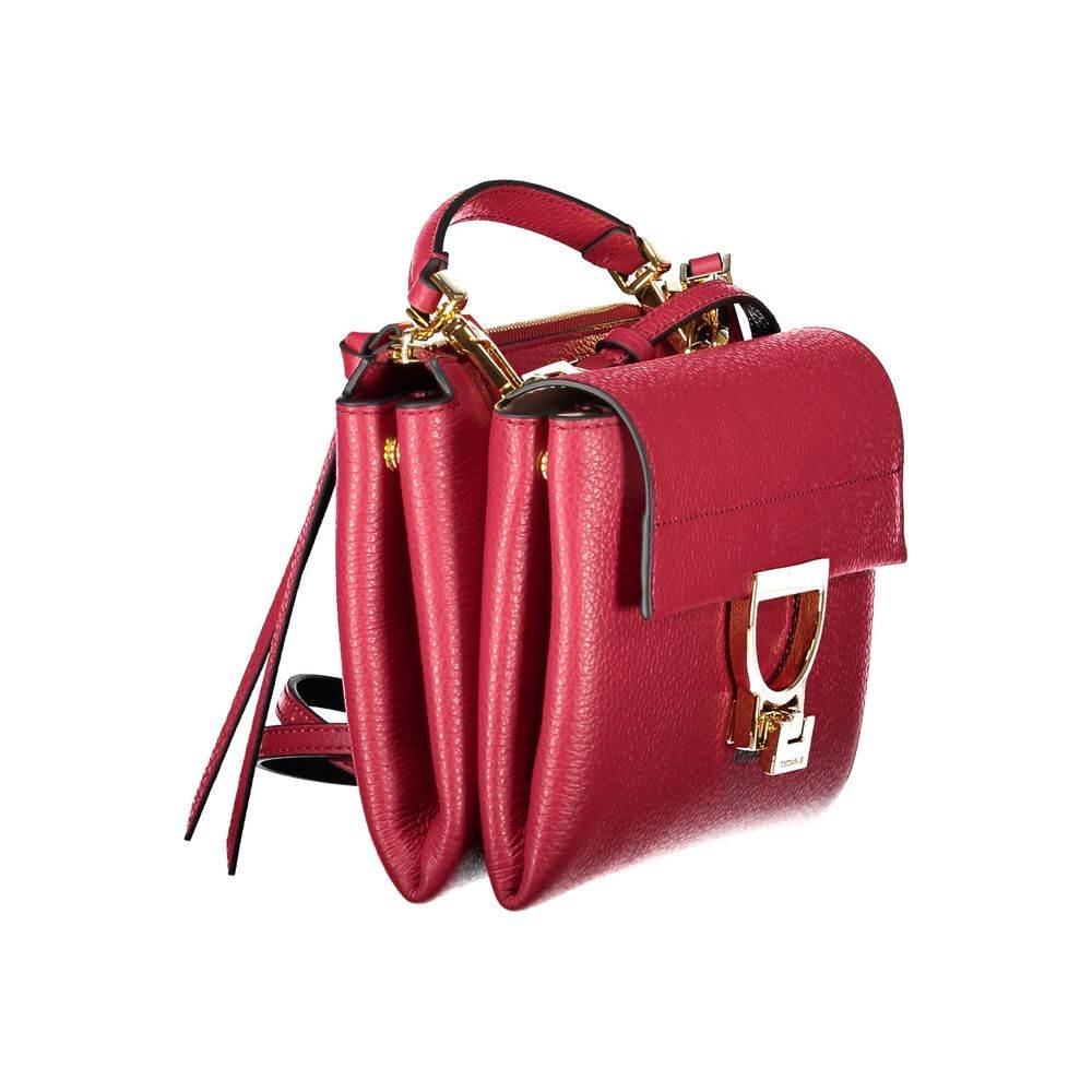 Coccinelle Red Leather Women Handbag - Hilstor