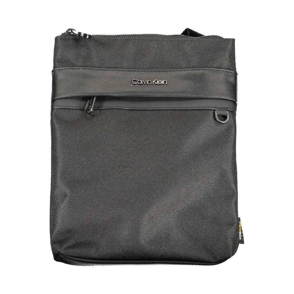 Calvin Klein Black Polyester Men Shoulder Bag - Hilstor