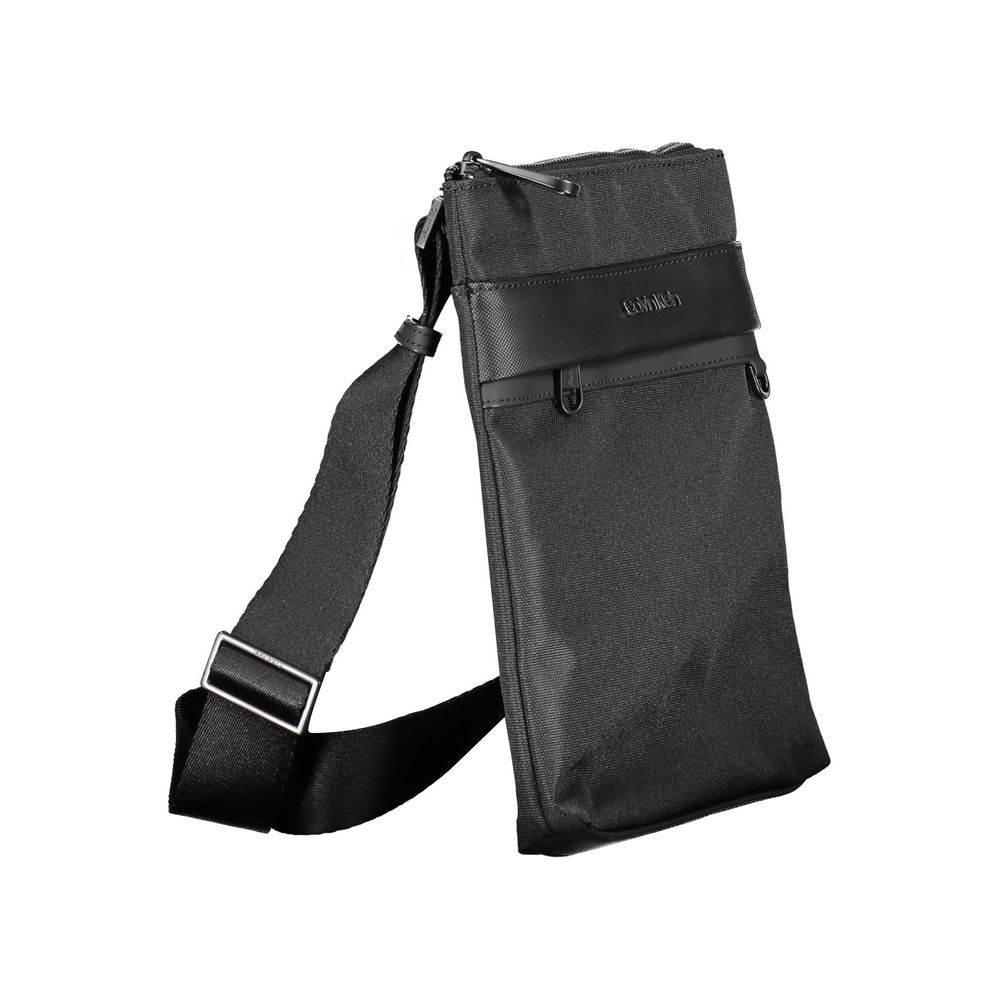Calvin Klein Black Polyester Men Shoulder Bag - Hilstor