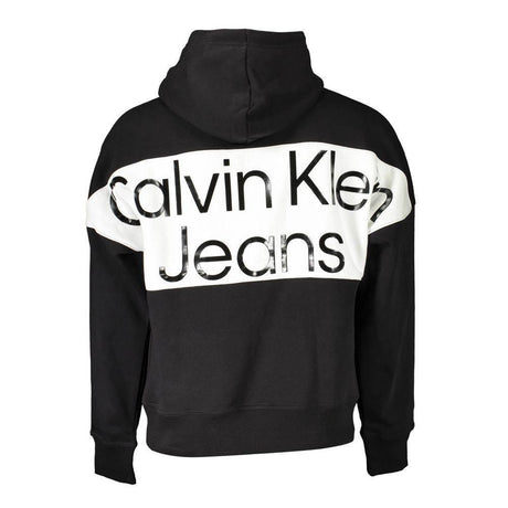 Calvin Klein Black Cotton Men Sweater - Hilstor