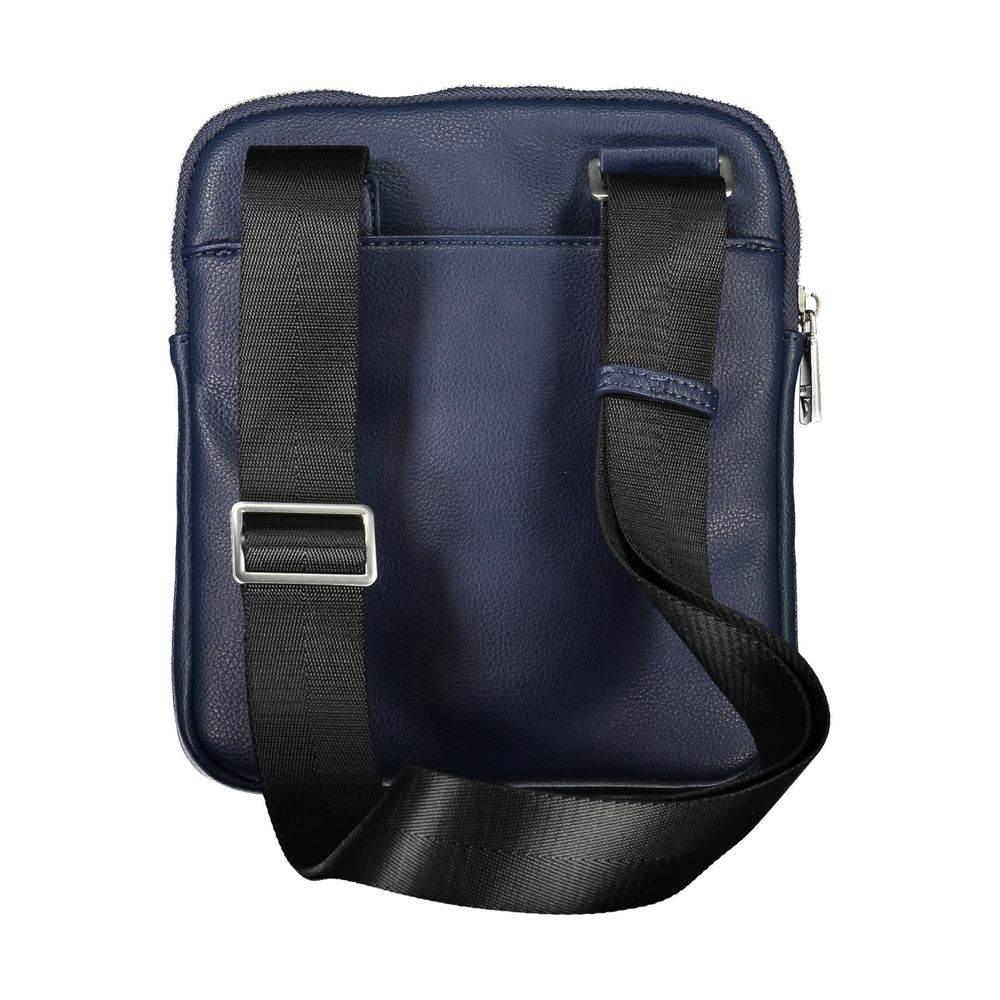 Guess Jeans Sleek Blue Shoulder Bag with Ample Storage - Hilstor