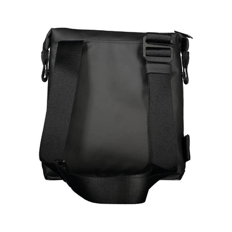 Calvin Klein Elegant Black Shoulder Bag with Contrast Details - Hilstor
