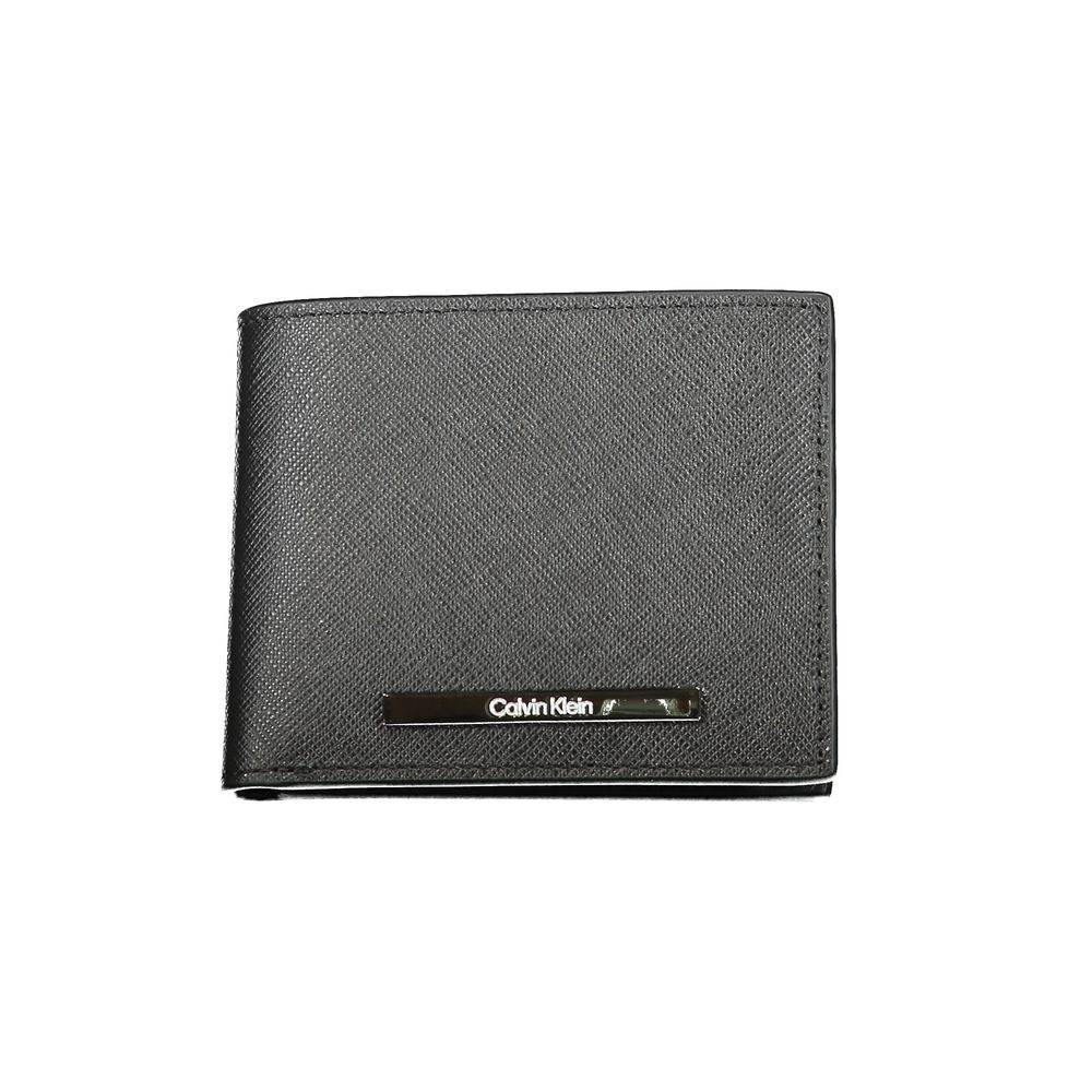 Calvin Klein Black Leather Wallet - Hilstor