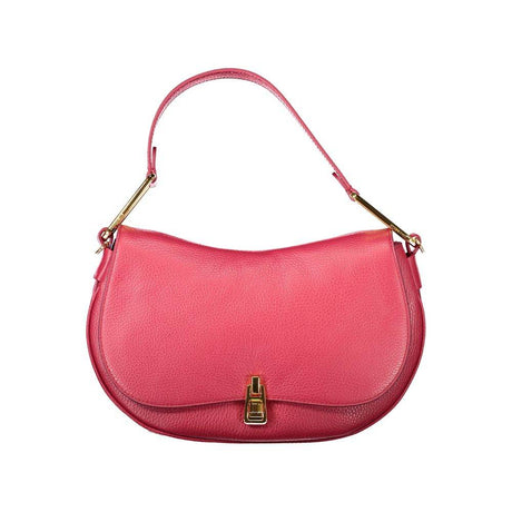 Coccinelle Red Leather Women Handbag - Hilstor