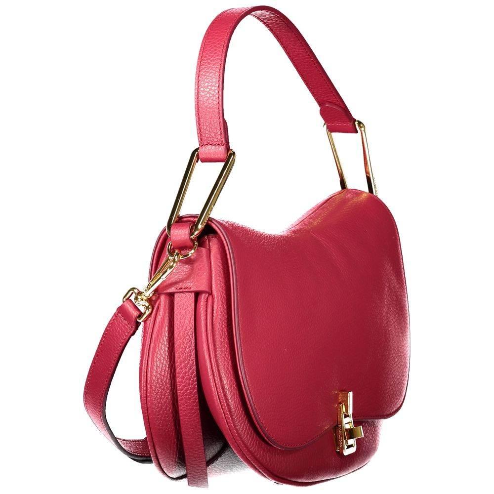 Coccinelle Red Leather Women Handbag - Hilstor