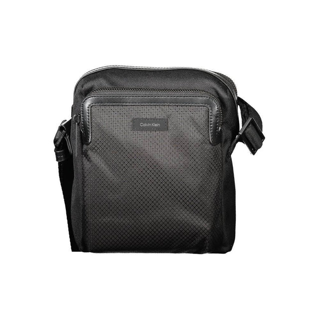 Calvin Klein Black Polyester Men Shoulder Bag - Hilstor
