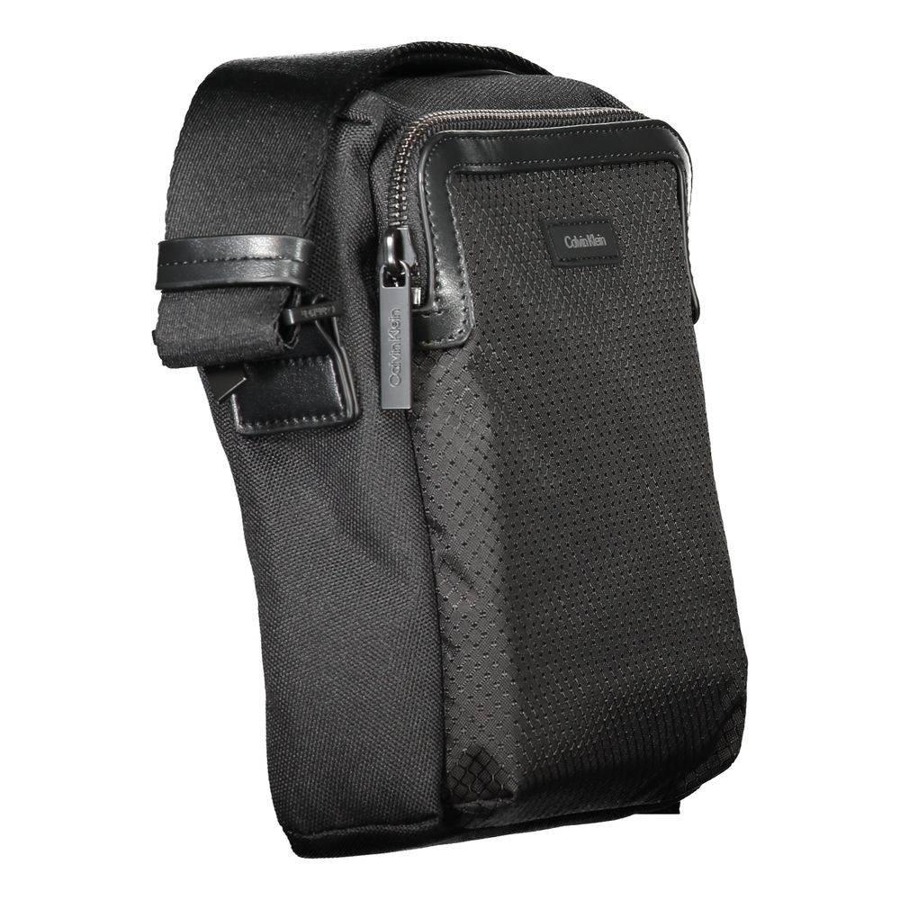 Calvin Klein Black Polyester Men Shoulder Bag - Hilstor